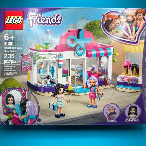 New LEGO 41391 Friends Heartlake City Hair Salon 235 pieces Sealed Retired - Picture 3 of 11